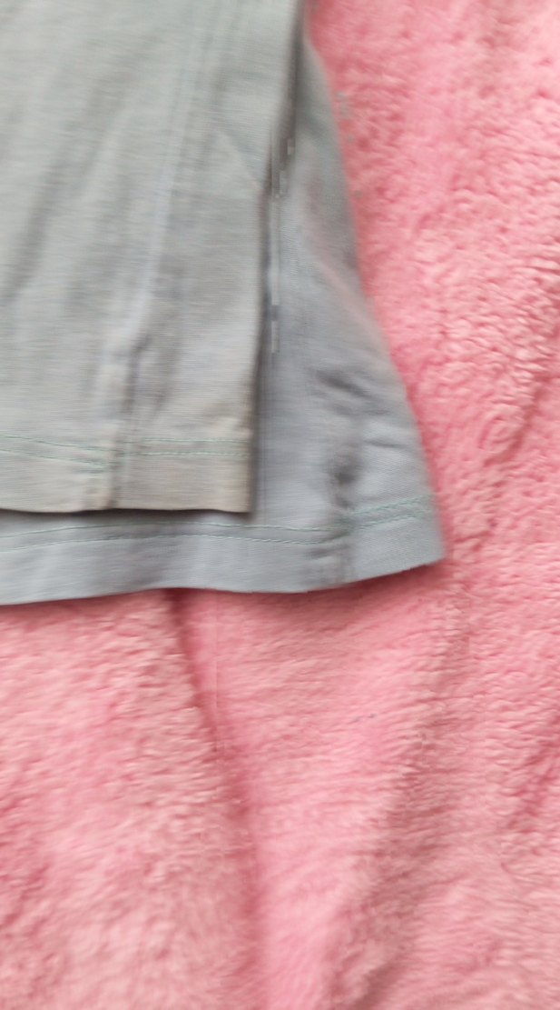 Kız Çocuk Gri Uzun Kollu Payetli Tişört - Görsel 3