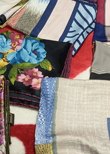 Bohem Çok Renkli Kadın eşarp şal - Görsel 3