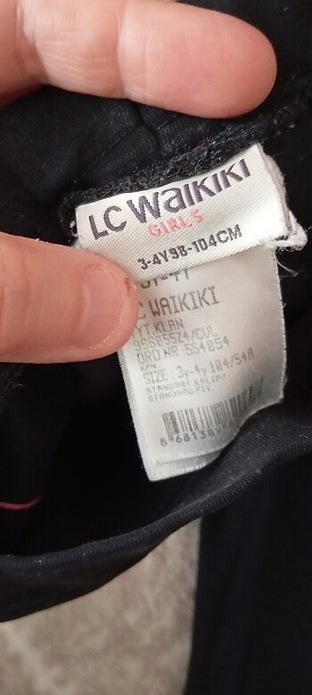 24-36 Ay Beden Lcw marka kız çocuk tayt