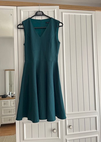 Trendyol & Milla Petrol yeşili mini elbise