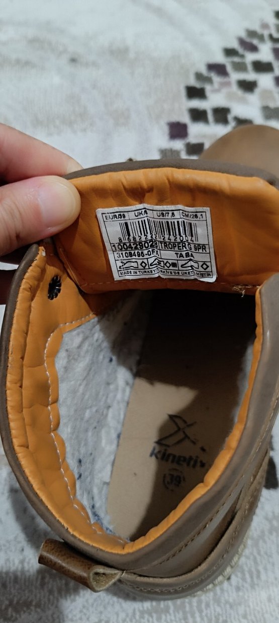 Kinetix Kahverengi Deri Bağcıklı Erkek Bot - Görsel 3