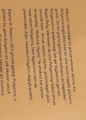 Pollyanna - Eleanor H. Porter - Görsel 2