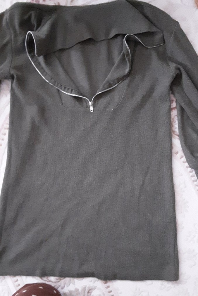 Yüksek Yakalı Tunik - Görsel 4