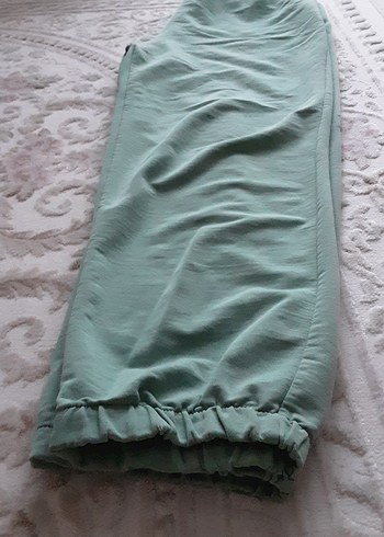 Kadın Pastel Yeşil  Eşofman Altı - Görsel 2