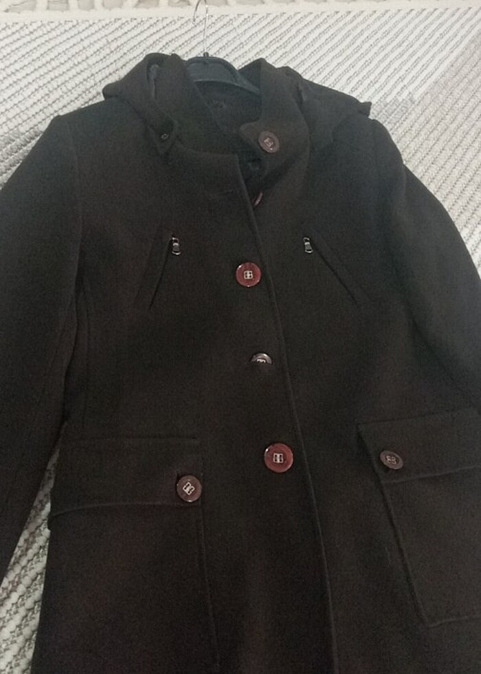 Bayan kaşe mont - Görsel 4