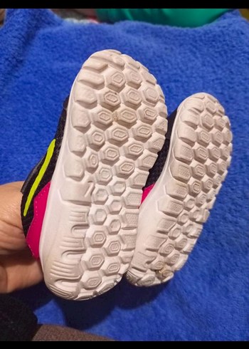 orijinal Nike Kız Çocuk Renkli Bağcıksız Spor Ayakkabı - Görsel 4