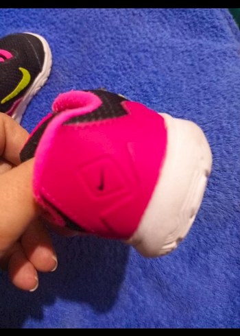 orijinal Nike Kız Çocuk Renkli Bağcıksız Spor Ayakkabı - Görsel 5