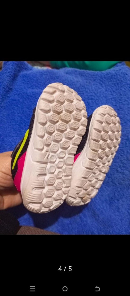 orijinal Nike Kız Çocuk Renkli Bağcıksız Spor Ayakkabı - Görsel 4