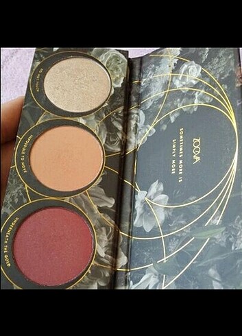 Zoeva Opulence 3lu yüz paleti. orijinal sephora dan alındi. aydı - Görsel 2