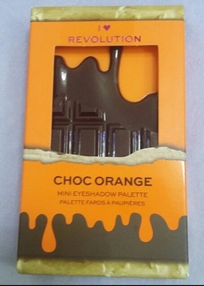 I HEARTREVOLUTION CHOCOLATE ORANGE MINI PALET. SIFIR HIC KULLANI - Görsel 4