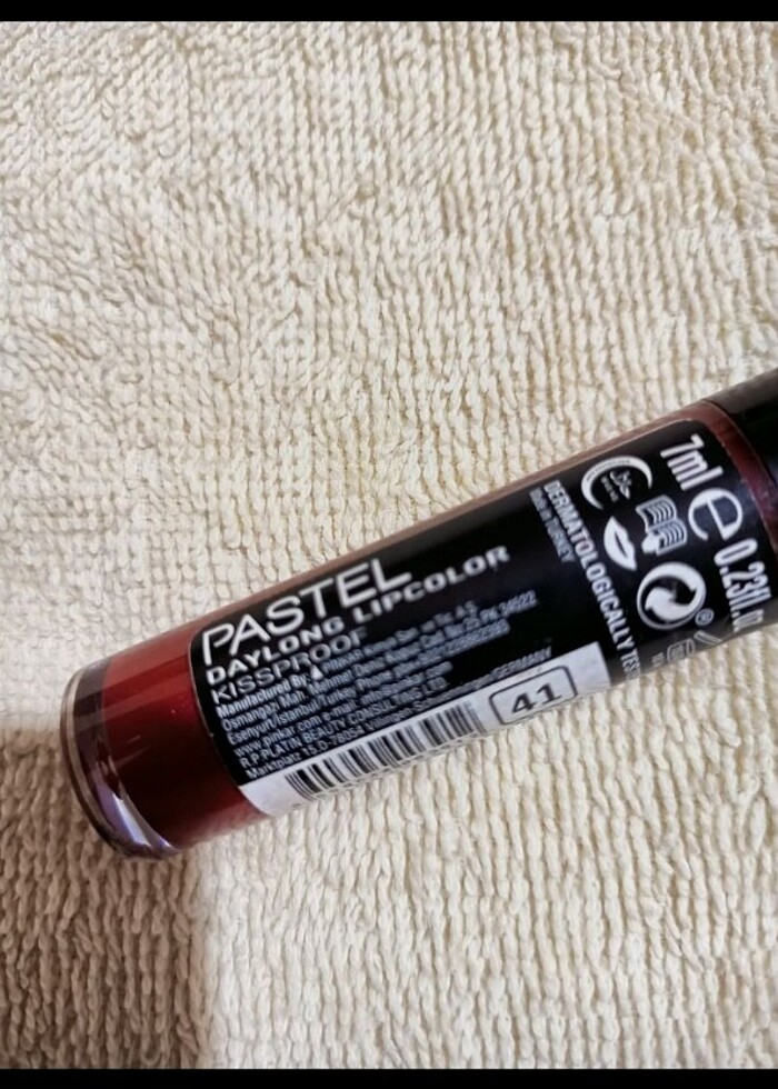 PASTEL DAYLONG KALICI LİKİT RUJ 41. LİMİTED EDİTİON. HİC KULLANI - Görsel 4