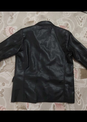 Ferre Milano Erkek deri blazer ceket