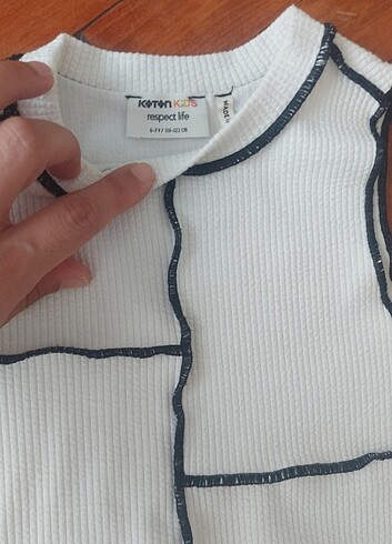 6 Yaş Beden Crop -bluz
