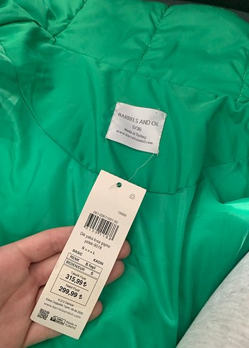 Bomber ceket sıfır hiç giyilmedi - Görsel 2