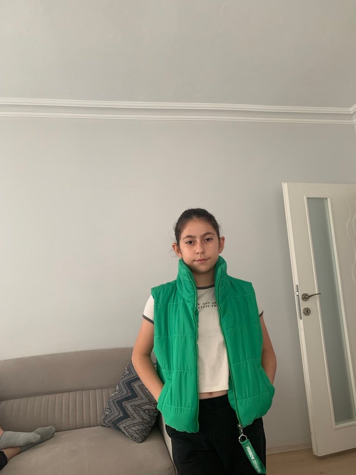 Bomber ceket sıfır hiç giyilmedi - Görsel 3