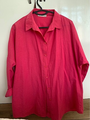 Pembe gömlek - Görsel 2