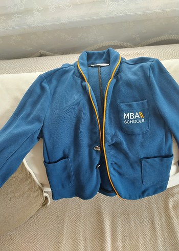6 Yaş Beden mavi Renk MBA ÜNİFORMASI