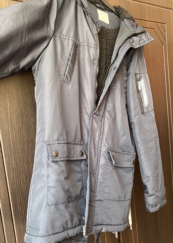 Lacivert Fermuarlı Erkek Midi Mont - Görsel 4