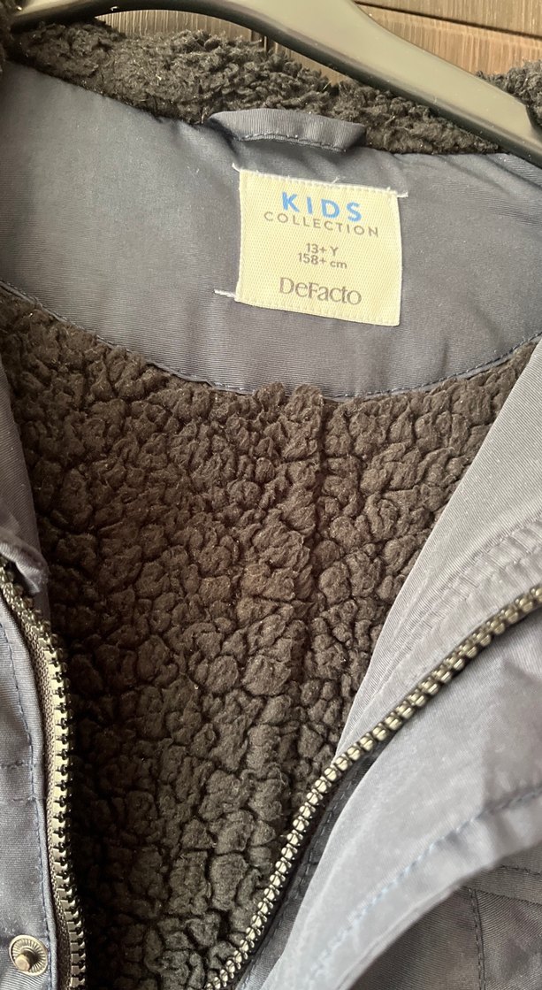 Lacivert Fermuarlı Erkek Midi Mont - Görsel 2