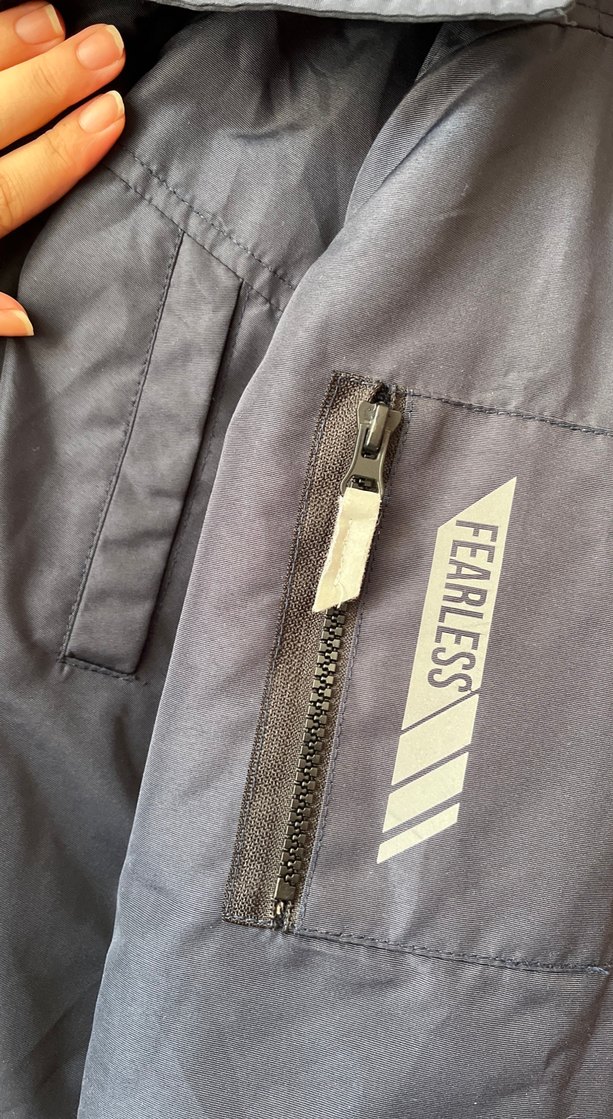 Lacivert Fermuarlı Erkek Midi Mont - Görsel 5