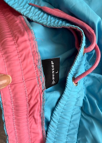 Mavi Mini deniz Şortu Fermuarlı Detaylı hiç giyilmedi - Görsel 5