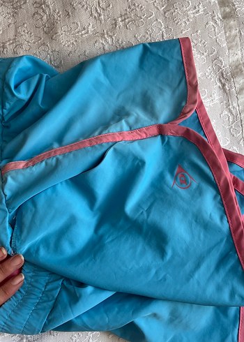 Mavi Mini deniz Şortu Fermuarlı Detaylı hiç giyilmedi - Görsel 6