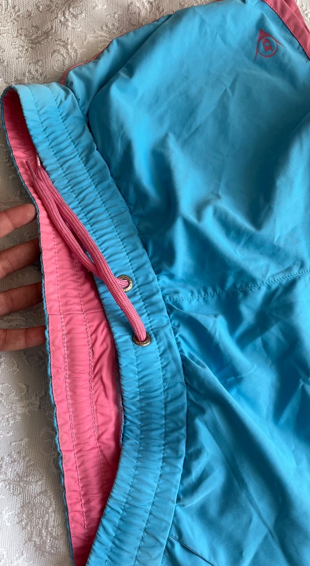 Mavi Mini deniz Şortu Fermuarlı Detaylı hiç giyilmedi - Görsel 4