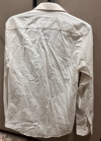 TUDORS Erkek Beyaz Klasik Gömlek - Görsel 6