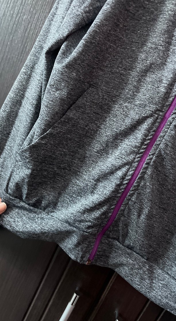 Gri Kapüşonlu Fermuarlı kapşön - Görsel 4