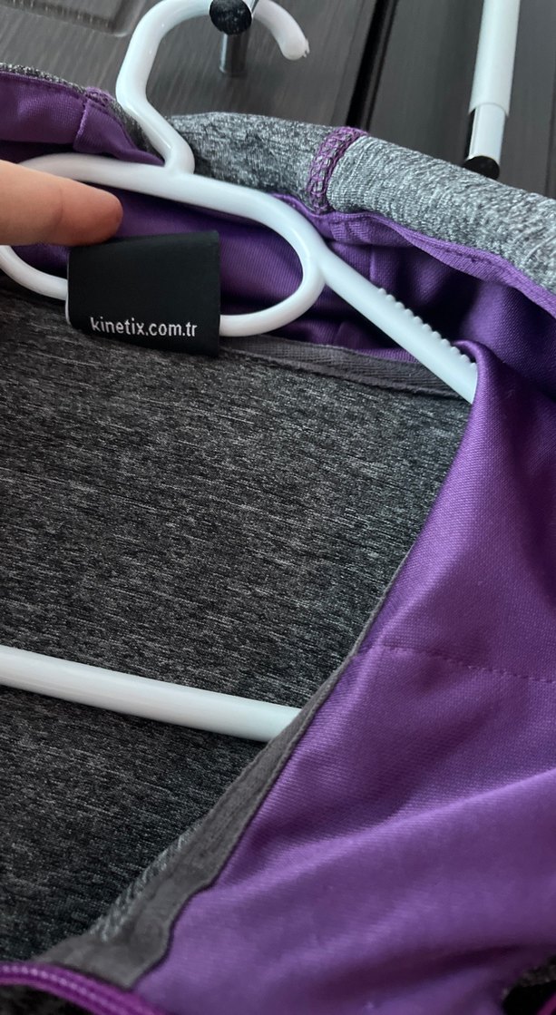 Gri Kapüşonlu Fermuarlı kapşön - Görsel 3