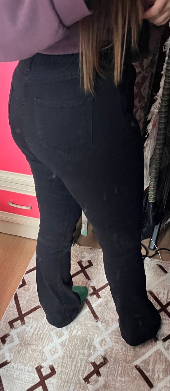 Siyah Hamile Kot Pantolon - Görsel 2