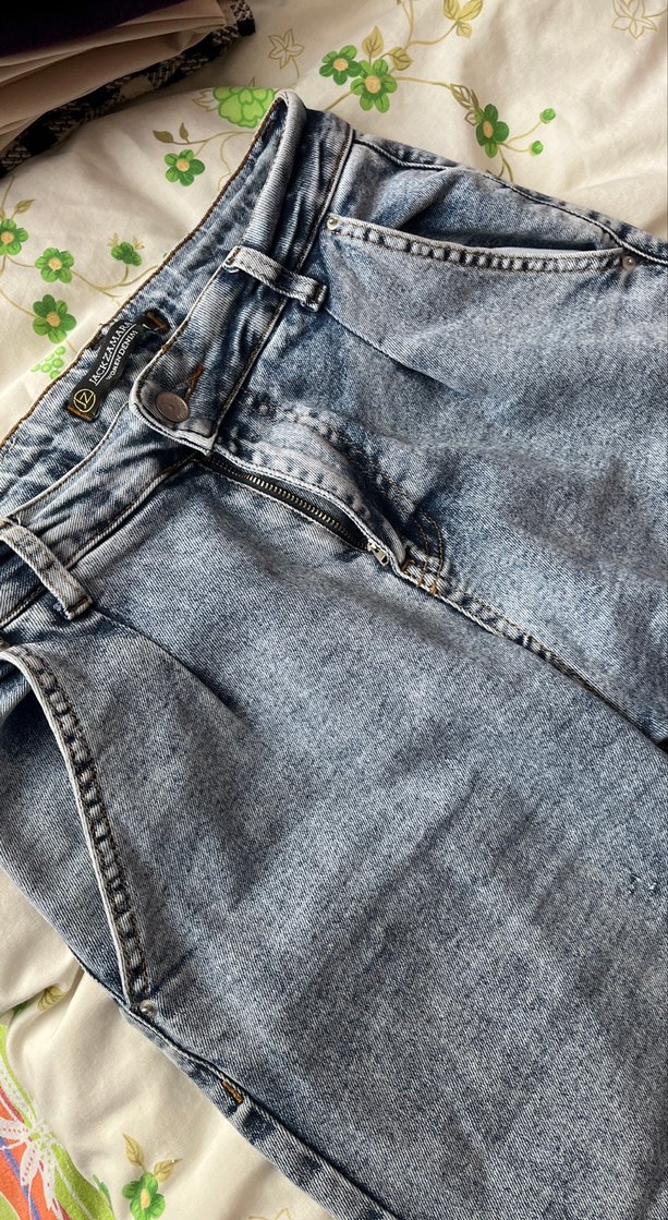 Düğmeli Midi Boy Kadın Kot Pantolon - Görsel 4