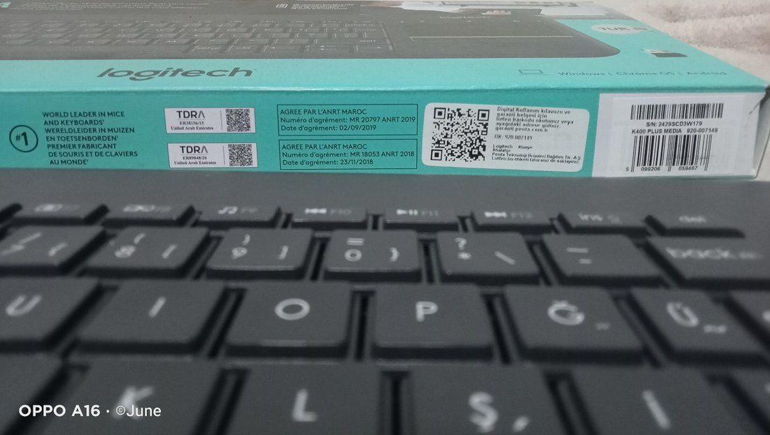 Logitech K400 Plus Türkçe Klavye - Görsel 2