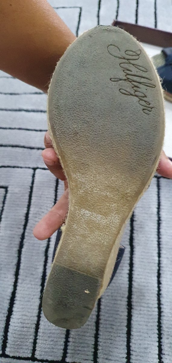 Tokalı Lacivert Dolgu Topuklu Kadın Ayakkabı - Görsel 3