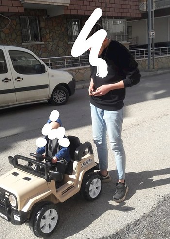 Sahara 12 volt akülü araba