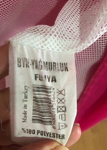 Parlak Pembe Yüksek Yakalı Ceket - Görsel 5