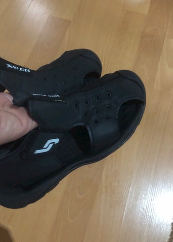 Erkek Siyah Spor Sandalet Velcro Bantlı - Görsel 7