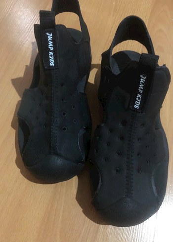 Erkek Siyah Spor Sandalet Velcro Bantlı - Görsel 6
