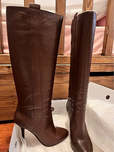 Nine west yüzde yüz deri çizme
