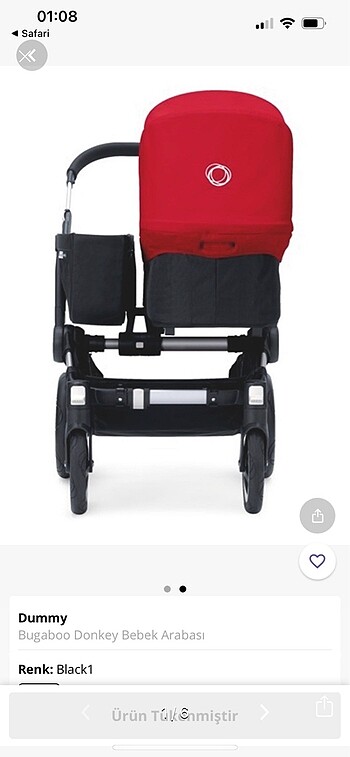 Bugaboo ikiz bebek arabası