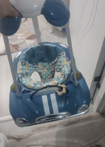 Mavi ve Renkli Bebek Yürüteci hoppala - Görsel 3