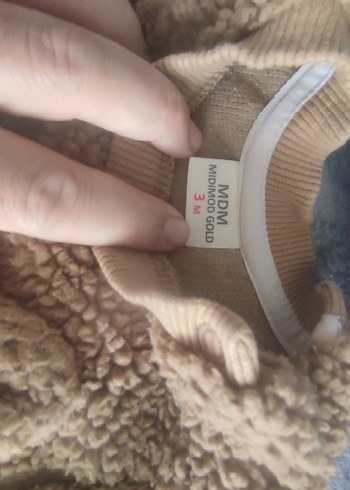 Kahverengi Kürklü Bebek Tulumu - Görsel 6