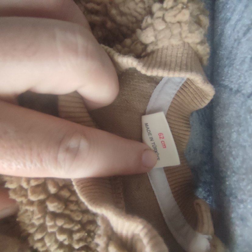 Kahverengi Kürklü Bebek Tulumu - Görsel 5