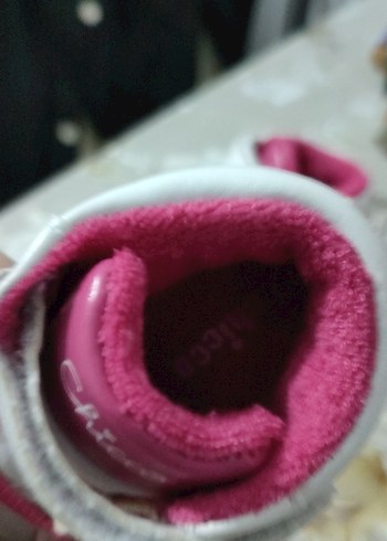 Renkli Bağcıklı Beyaz İlk Adım Ayakkabısı - Görsel 3