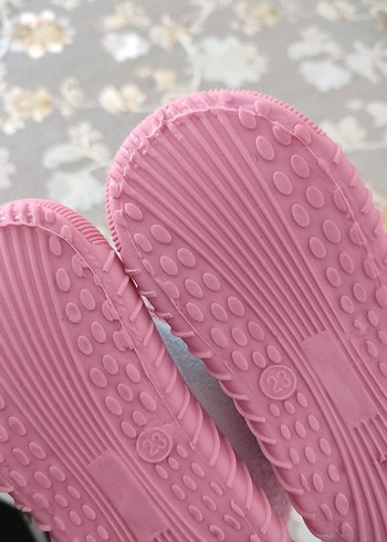 Kız Çocuk Pembe Minnie Mouse Ev Terliği - Görsel 4