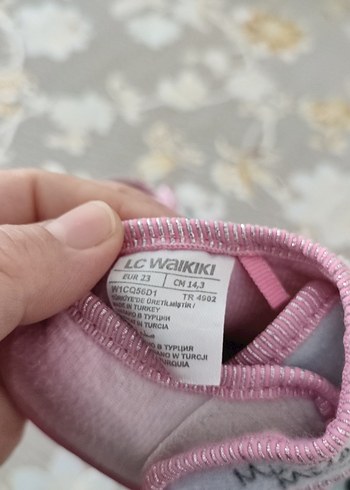 Kız Çocuk Pembe Minnie Mouse Ev Terliği - Görsel 2