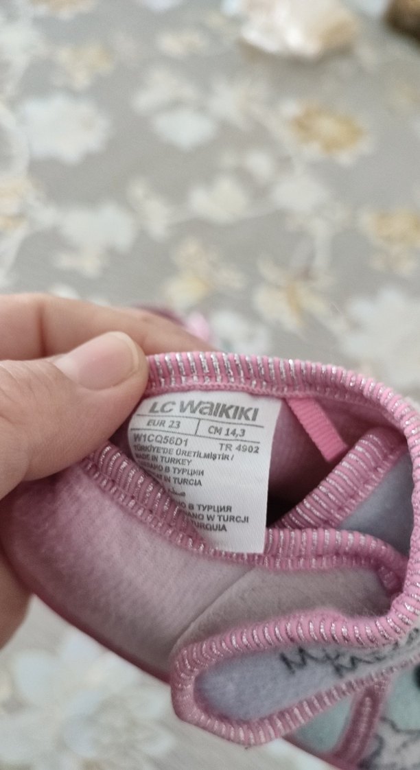 Kız Çocuk Pembe Minnie Mouse Ev Terliği - Görsel 2