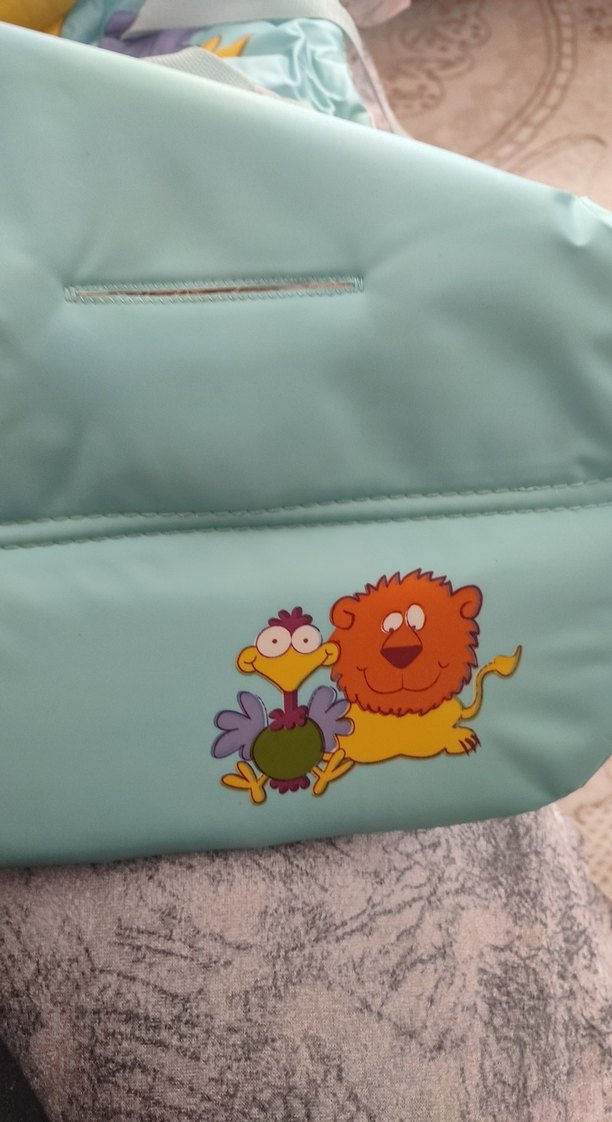 Pastel Mavi Çocuk Uyku Minderi - Görsel 2