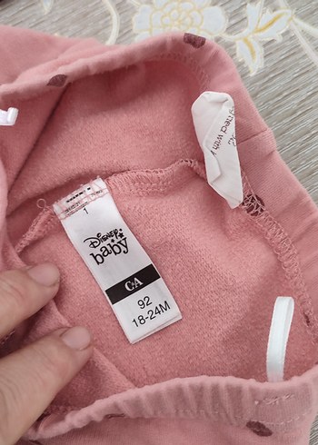 Kız Çocuk Renkli Baskılı Tayt Seti - Görsel 5