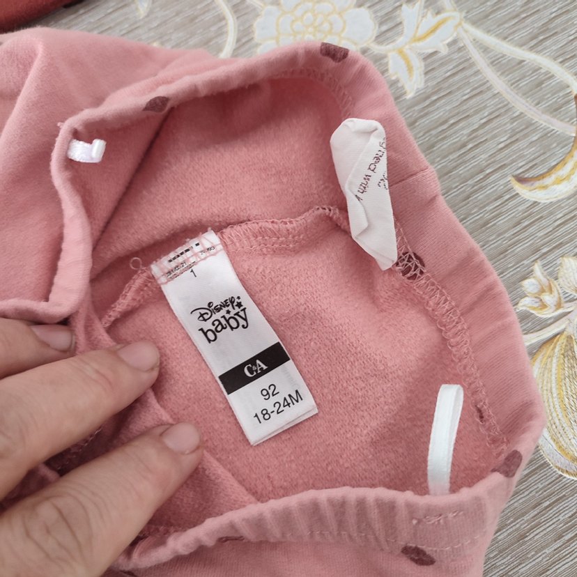 Kız Çocuk Renkli Baskılı Tayt Seti - Görsel 5